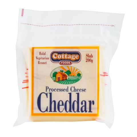 Cottage Cheddar Cheese, Slab, 200g