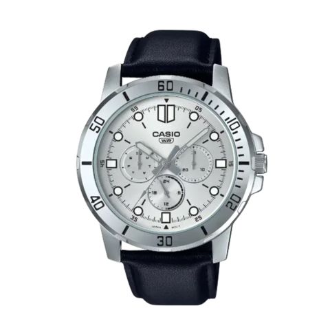 Casio Men's Band Chronograph Watch, MTP-VD300L-7EUDF