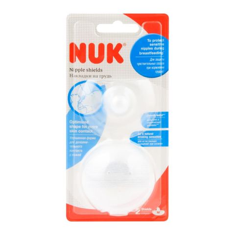 Nuk Nipple Shields, Medium, 2-Pack, 10721312