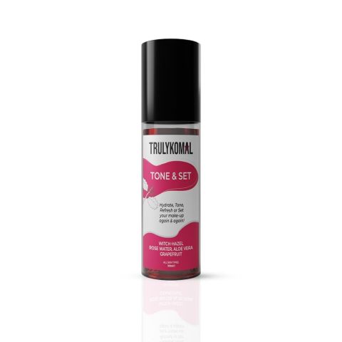 Truly Komal Tone & Set Hydrating Toning Mist, 100ml