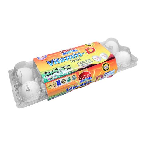 All Fresh Farms Vitamin D Eggs, 12-Pack