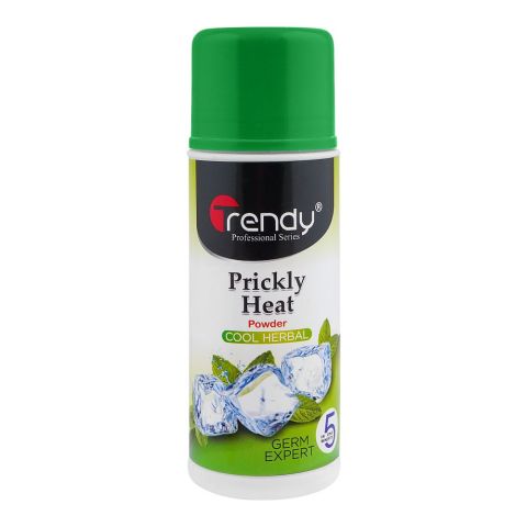 Trendy Cool Herbal Prickly Heat Powder, 150g, TD-226