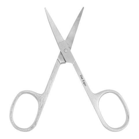 Dar Expo Cuticle Scissors, 3.5 Inches, Extra Sharp Pointed Tips &amp; Curved Blades