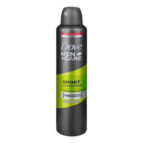 Dove Men+Care Sport Active+Fresh Anti-Perspirant Deodorant Spray, For Men, 250ml