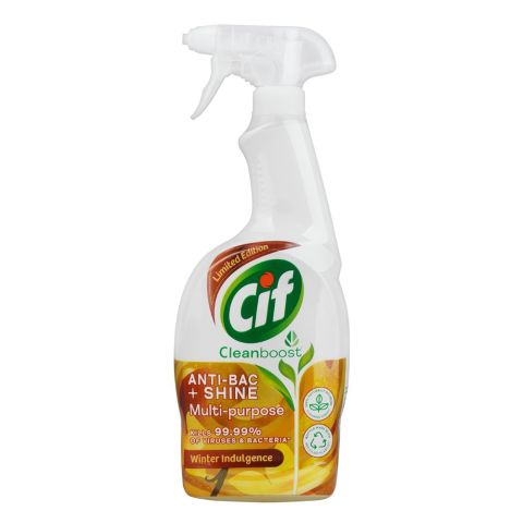 Cif Clean Boost Anti-Bacterial + Shine Multi-Purpose Spray, 700ml