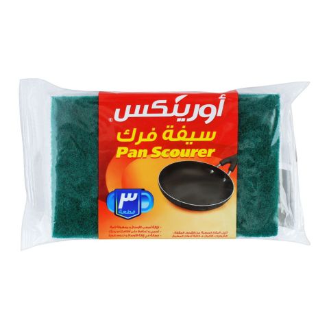 Orinex Pan Scourer, 3-Pack