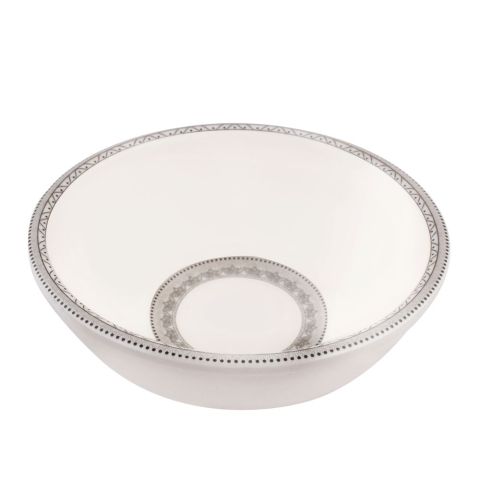 Sky Melamine Bowl, Grey, 4 Inches