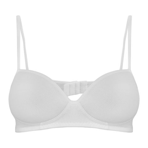 BLS Belva Soft Padded Cotton Teen Bra, White, 1-Pack BLS-5571