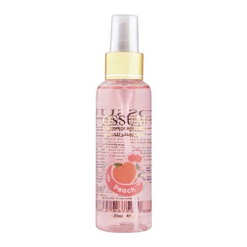 Ossum Peach Fragrance Body Mist, 120ml