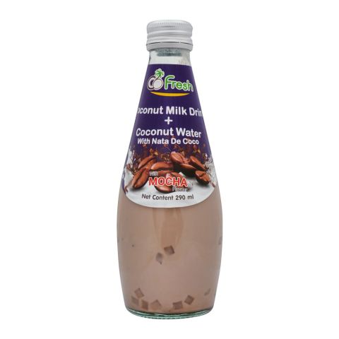 CoFresh Coconut Milk Drink, Mocha, Bottle 290ml