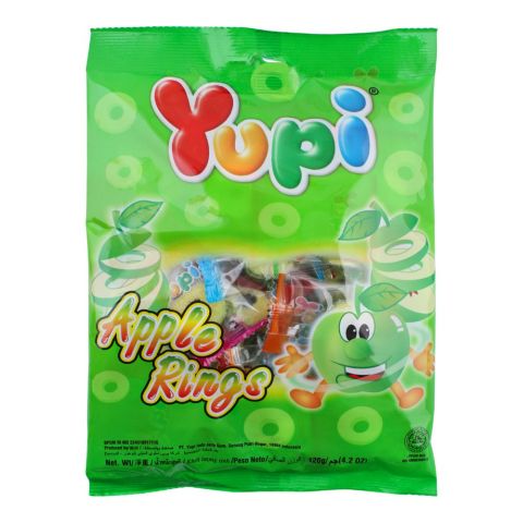 Yupi Apple Rings Gummy, 120g