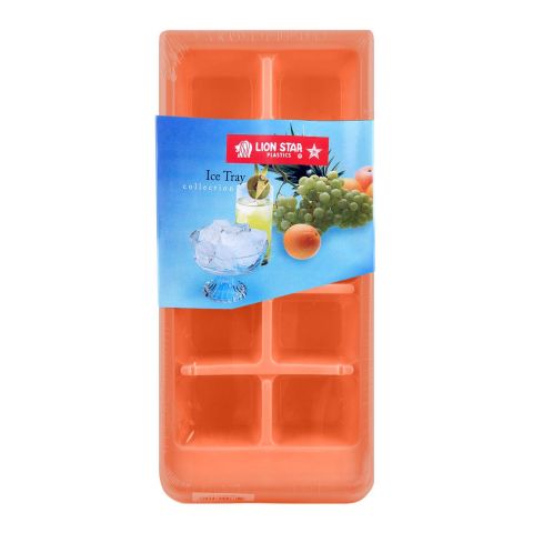 Lion Star Ice Cubes Tray, 003 Orange, IT-7