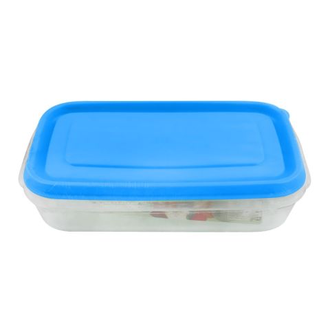 Lion Star Vitto Seal Ware Food Container, Blue, 7x4x2 Inches, 480ml, VT-4