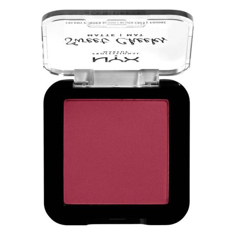 NYX Sweet Cheeks Creamy Powder Matte Blush, Risky Business