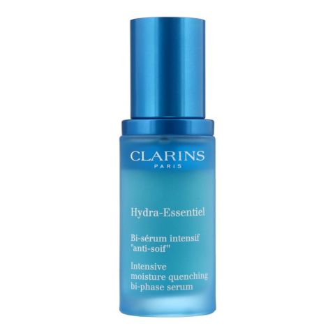 Clarins Paris Hydra-Essentiel Intensive Moisture Bi-Phase Serum, 30ml