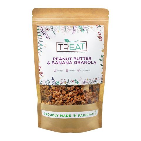 Treat Peanut Butter & Banana Granola, 360g