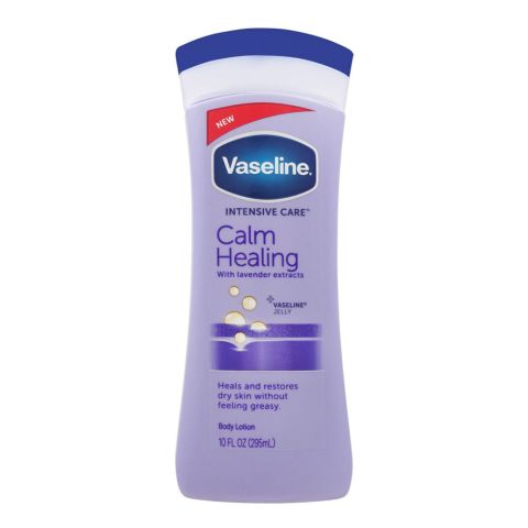 Vaseline Intensive Care Calm Healing Body Lotion, With Lavender Extracts, Imported, 295ml