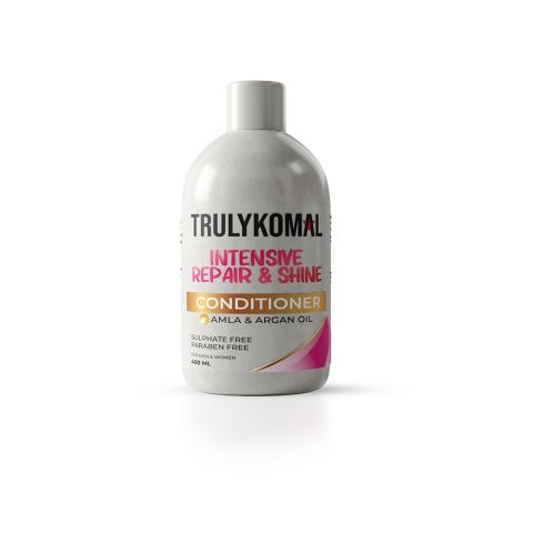 Truly Komal Intensive Repair & Shine Conditioner, Sulphate & Paraben Free, 400ml