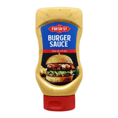 Fresh Street Burger Sauce Squeeze, 500ml