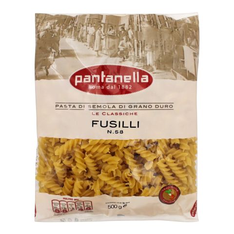 Pantanella Fusilli Pasta, No. 58, 500g
