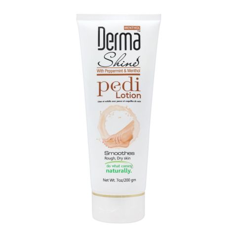 Derma Shine Peppermint & Menthol Pedi Lotion, 200g