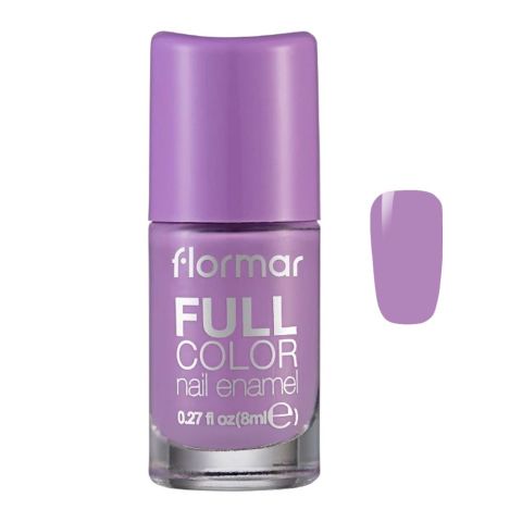 Flormar Full Color Nail Enamel, FC38 Lilac Blossom, 8ml