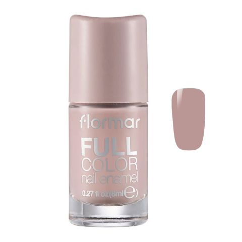 Flormar Full Color Nail Enamel, FC05 Teddy Always With Me, 8ml