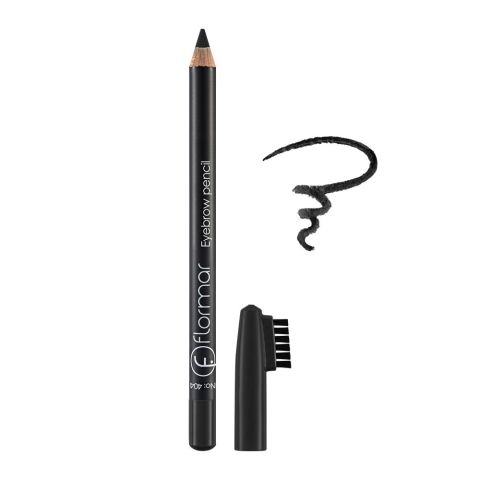 Flormar Eye Brow Pencil, 404 Black