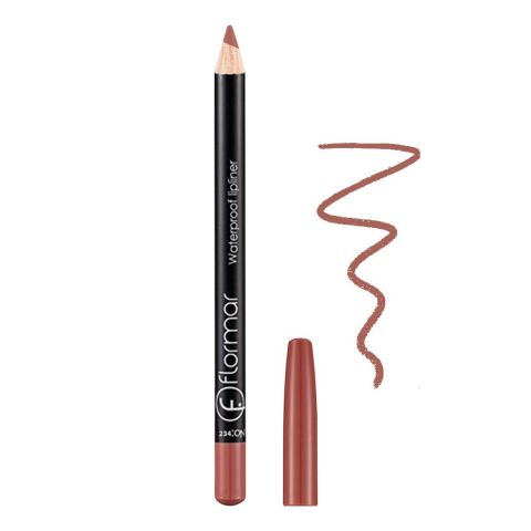 Flormar Waterproof Lip Liner, 234 Vanilla Souffle