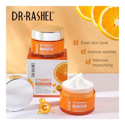 Dr. Rashel Vitamin C Brightening & Anti Aging Day Cream, 50g