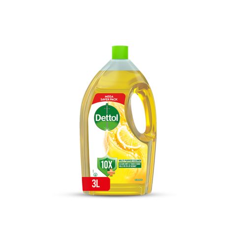 Dettol Antibacterial Power Floor Cleaner, Citrus, 3 Liters