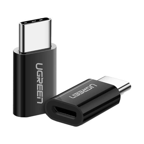 UGreen USB Type-C To Micro USB Adapter Black, 30391