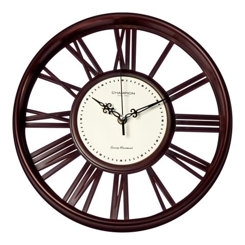 Z.A Wall Clock, Roman White, CCB-589-COF B