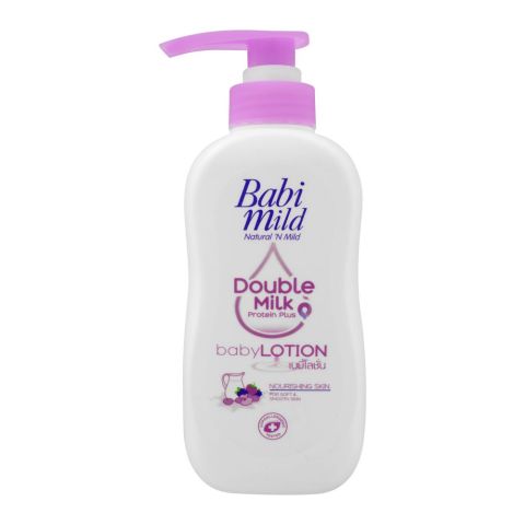 Babi Mild Double Milk Baby Lotion, 400ml