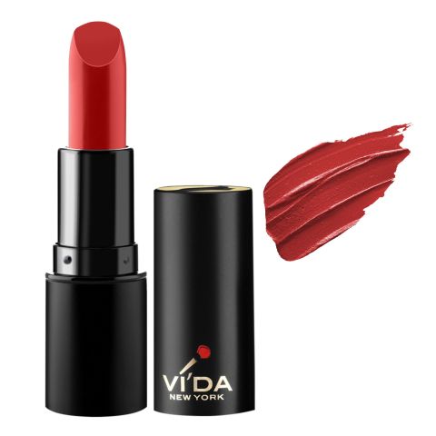 Vi'da New York Matte Matters Lipstick, 03 Rouge Riddle