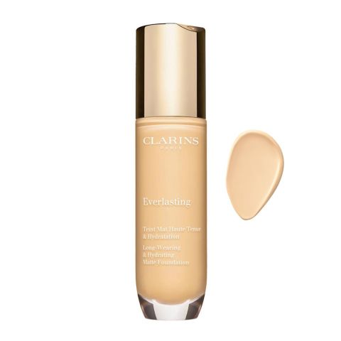 Clarins Paris Everlasting Long-Wearing & Hydrating Matte Foundation, 100.5W Cream