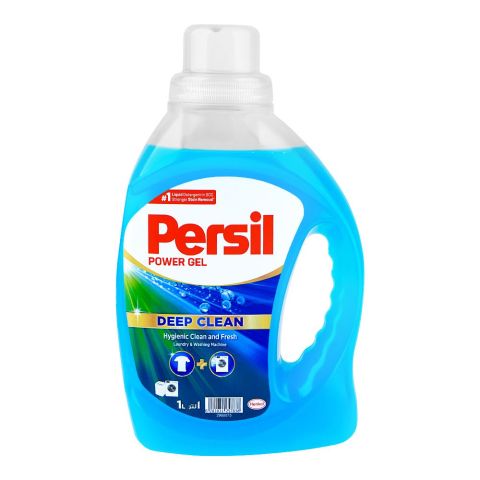 Persil Blue Deep Clean Power Gel Liquid Laundry Detergent, 1 Liter