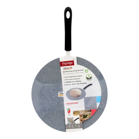 Prestige Concave Aluminium Non Stick Tawa, 32cm, 15876