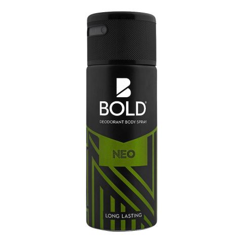 Bold Neo Long Lasting Deodorant Body Spray, For Men, 150ml