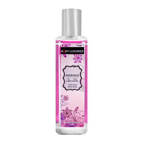 Body Luxuries Adorable Perfumed Body Spray, For Women, 155ml