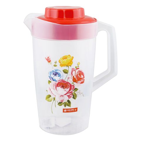 Lion Star Water Jug, 2000ml, Red, K-5