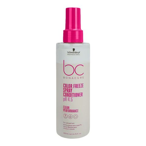 Schwarzkopf BC Bonacuer PH 4.5 Color Freeze Spray Conditioner, 200ml