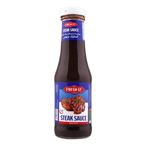 Fresh Street Steak Sauce, 340g
