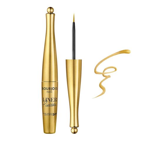 Bourjois Liner Pinceau 24H Waterproof Liquid Eyeliner, 007 Or Deco