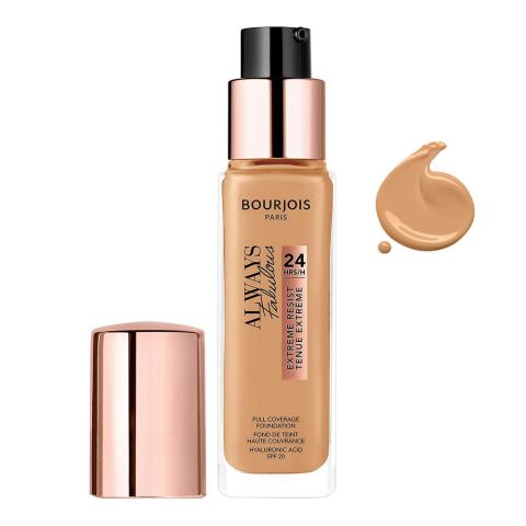 Bourjois Always Fabulous 24H Extreme Resist Full Coverage Foundation, 410 Golden Beige