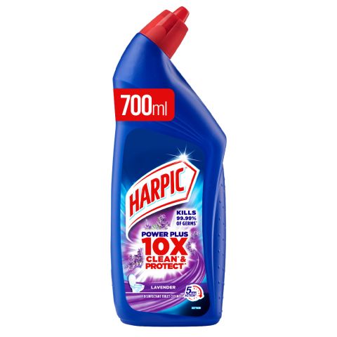 Harpic Power Plus Toilet Cleaner, Lavender, 700ml