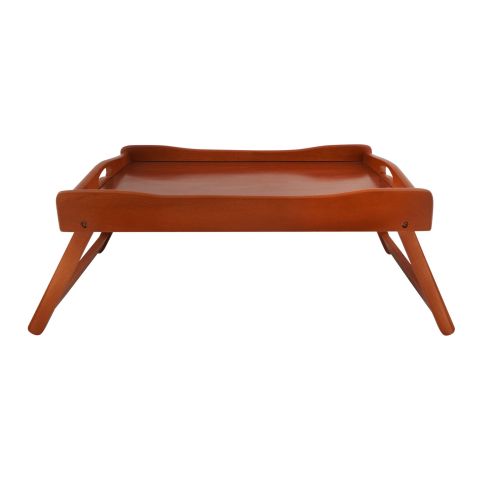 Amwares Mango Wood Wooden Bed Tray, 18.5x13 Inches, 010005