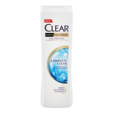 Clear Anti-Dandruff Complete Clean Shampoo, 380ml