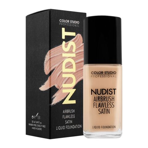 Color Studio Nudist Airbrush Flawless Satin Liquid Foundation, W20