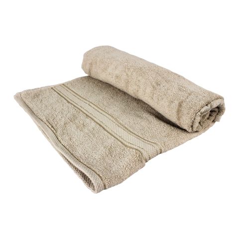 Cotton Tree Combed Cotton Bath Sheet, 90x150, Light Brown